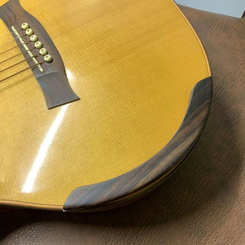 Подлокотник для гитары из розового дерева Эбонитовый подлокотник для акустических и классических гитар Оптимальный комфорт и улучшение звучания