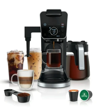 Система для приготовления фирменного кофе на одну порцию, совместимая с K-Cup Pod, капельная кофеварка на 12 чашек